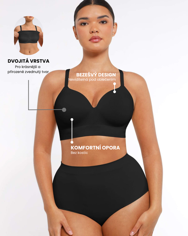 Novelia™ Everyday – Lift & Shape 2.0 komfortní podprsenka bez kostic