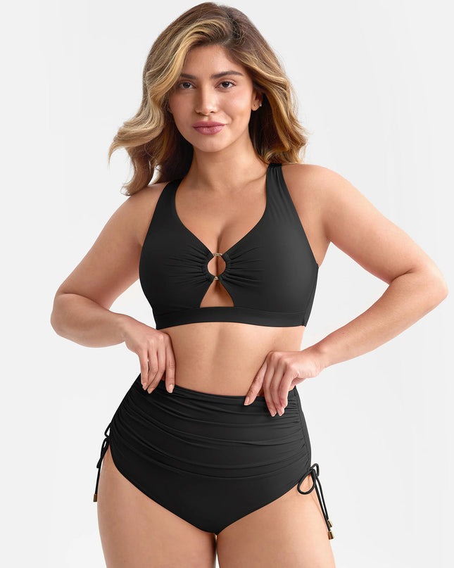 Novelia™ Swim Sculpt dvojdílné plavky s ring detailem