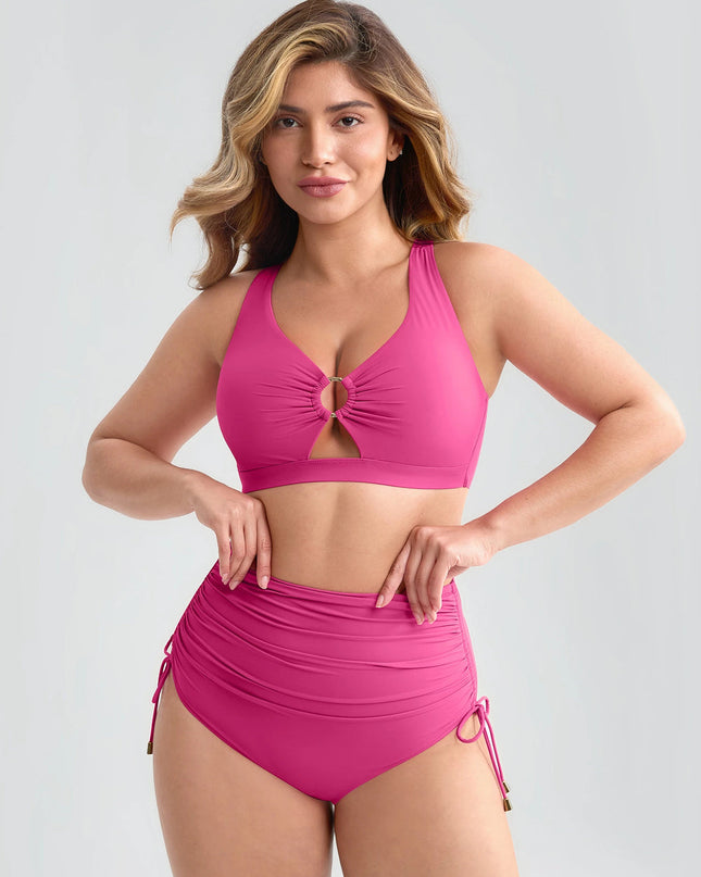 Novelia™ Swim Sculpt dvojdílné plavky s ring detailem