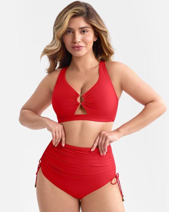 Novelia™ Swim Sculpt dvojdílné plavky s ring detailem
