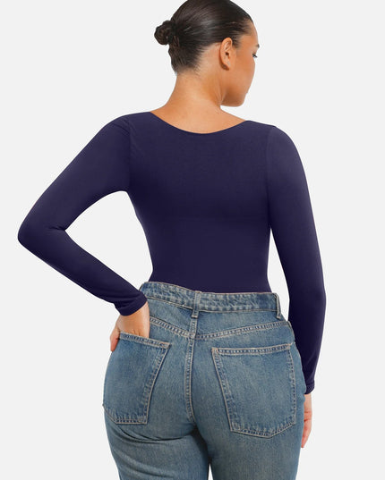 Novelia™ Sculpt – tvarující body s dlouhým rukávem a tanga střihem
