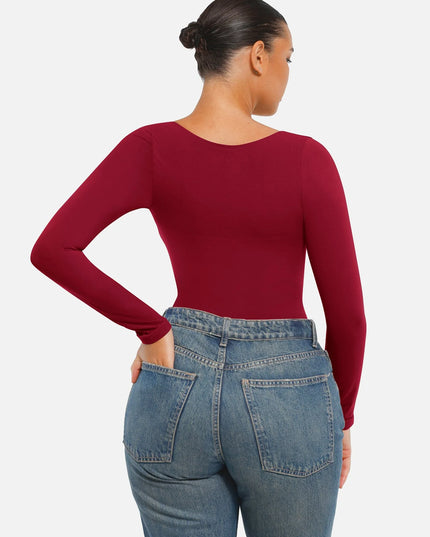Novelia™ Sculpt – tvarující body s dlouhým rukávem a tanga střihem