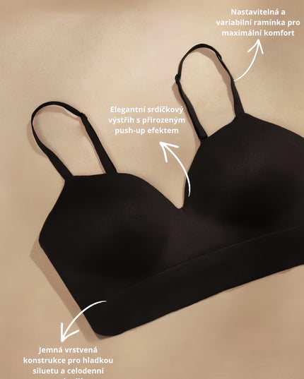 Novelia™ Everyday – Lift & Shape komfortní podprsenka bez kostic