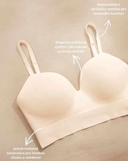 Novelia™ Everyday – Lift & Shape komfortní podprsenka bez kostic