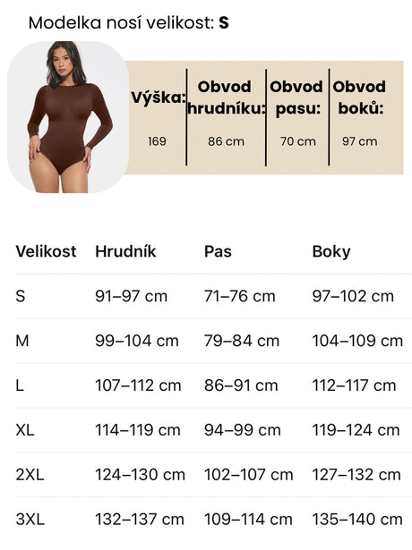 Tabulka velikostí