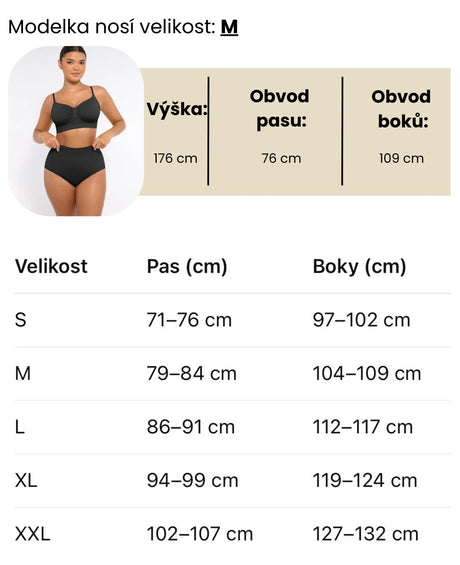 Tabulka velikostí