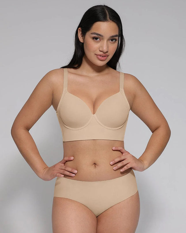Novelia™ Push-Up – vyhlazující push-up podprsenka s kosticemi