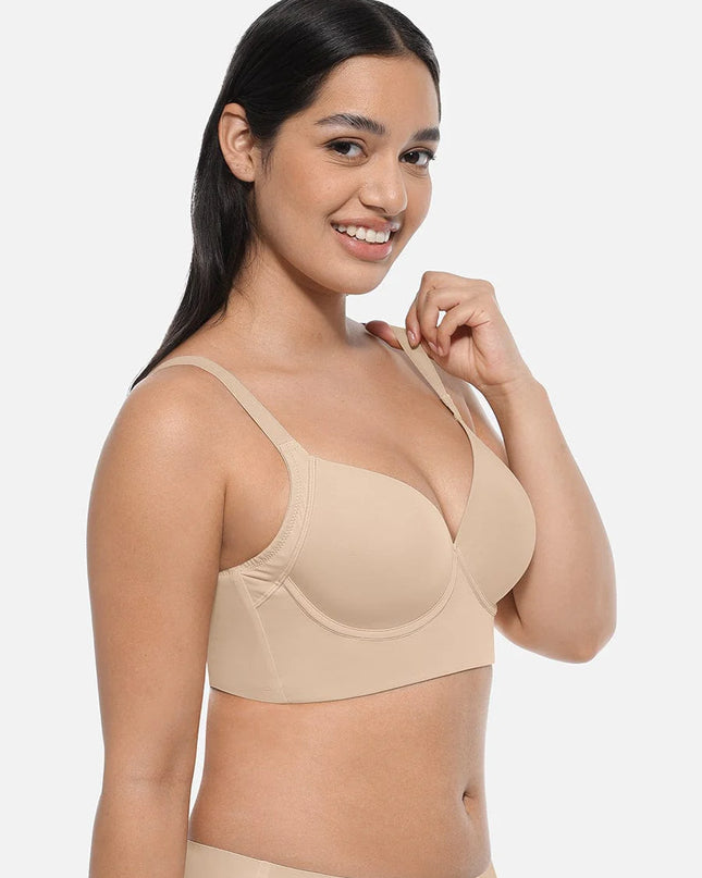 Novelia™ Push-Up – vyhlazující push-up podprsenka s kosticemi