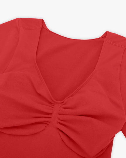 Novelia™ Sculpt – tvarující body s krátkým rukávem a tanga střihem