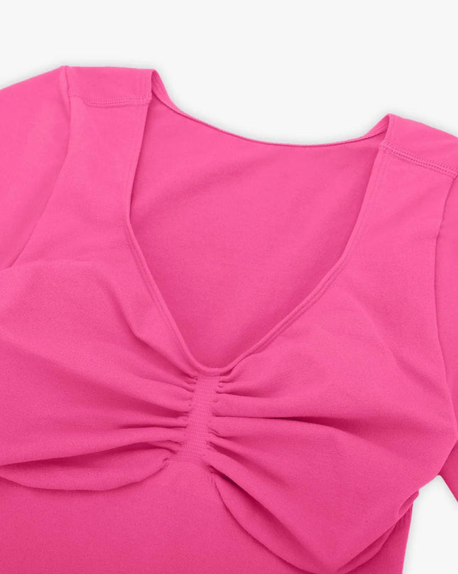 Novelia™ Sculpt – tvarující body s krátkým rukávem a tanga střihem