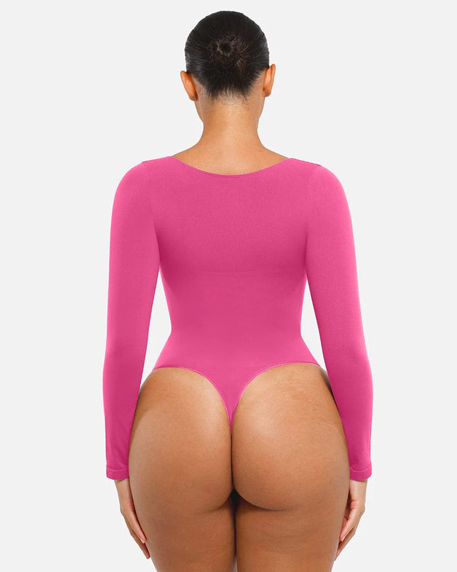 Novelia™ Sculpt – tvarující body s dlouhým rukávem a tanga střihem