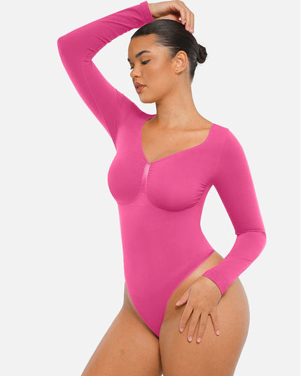 Novelia™ Sculpt – tvarující body s dlouhým rukávem a tanga střihem