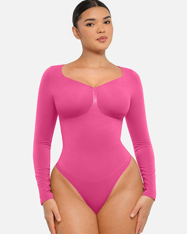 Novelia™ Sculpt – tvarující body s dlouhým rukávem a tanga střihem
