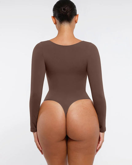 Novelia™ Sculpt – tvarující body s dlouhým rukávem a tanga střihem