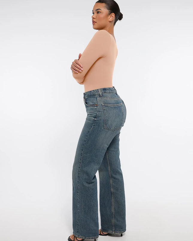 Novelia™ Sculpt – tvarující body s dlouhým rukávem a tanga střihem