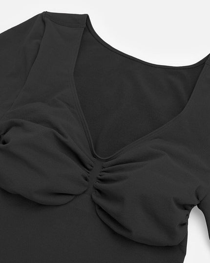 Novelia™ Sculpt – tvarující body s dlouhým rukávem a tanga střihem