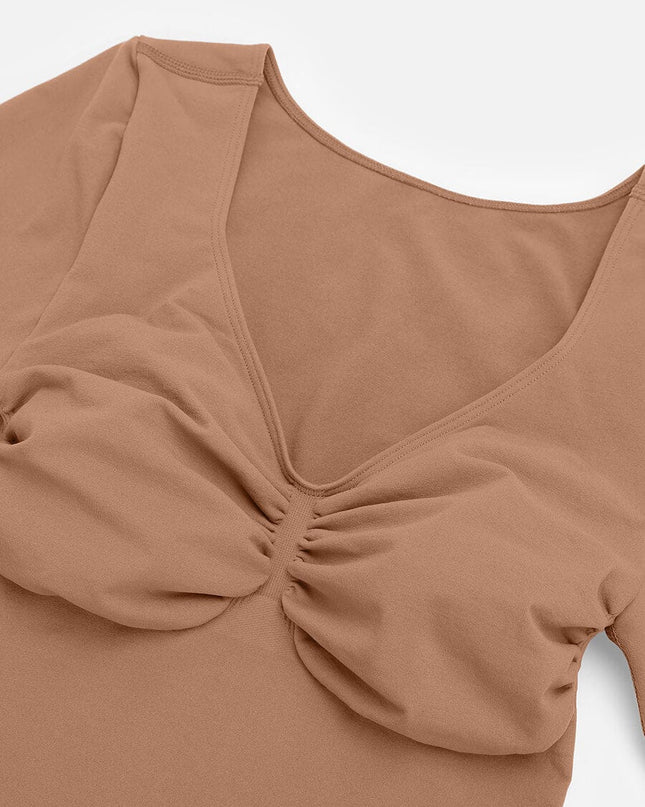 Novelia™ Sculpt – tvarující body s dlouhým rukávem a tanga střihem